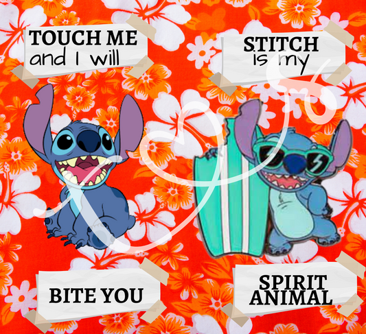 Stitch Touch me and I will bite you